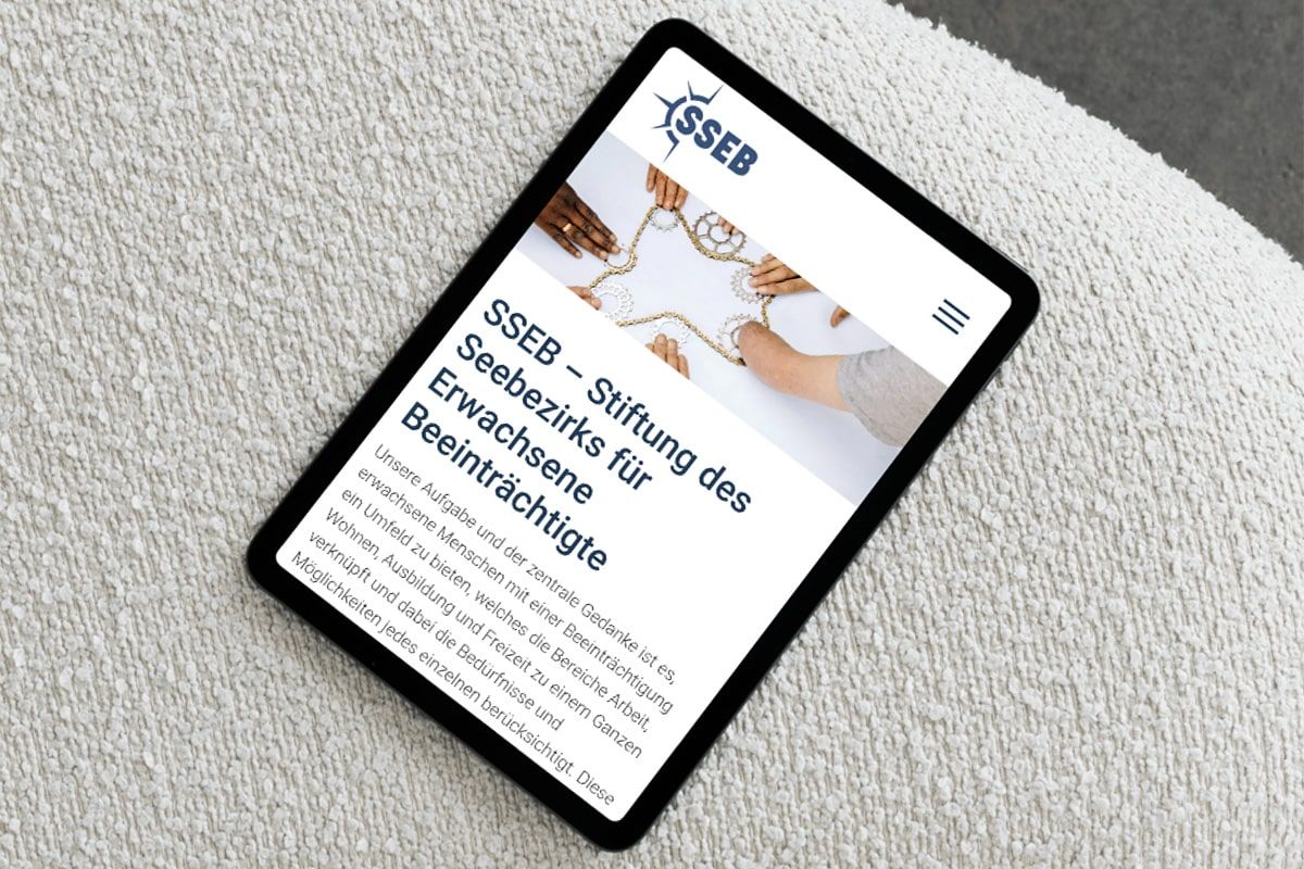 Referenz CMS Joomla! Webseite - SSEB Muntelier - sseb.ch