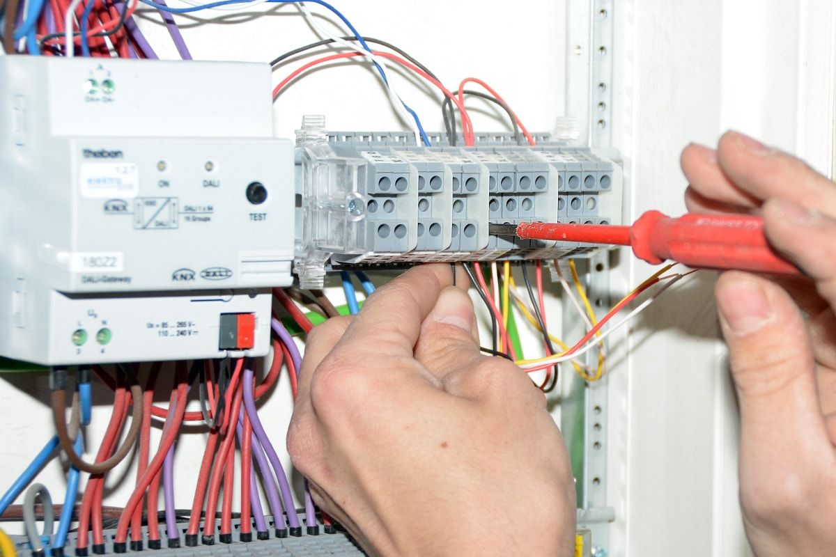 Detailaufnahmen für Themenbilder auf der Webseite einer Elektro Firma