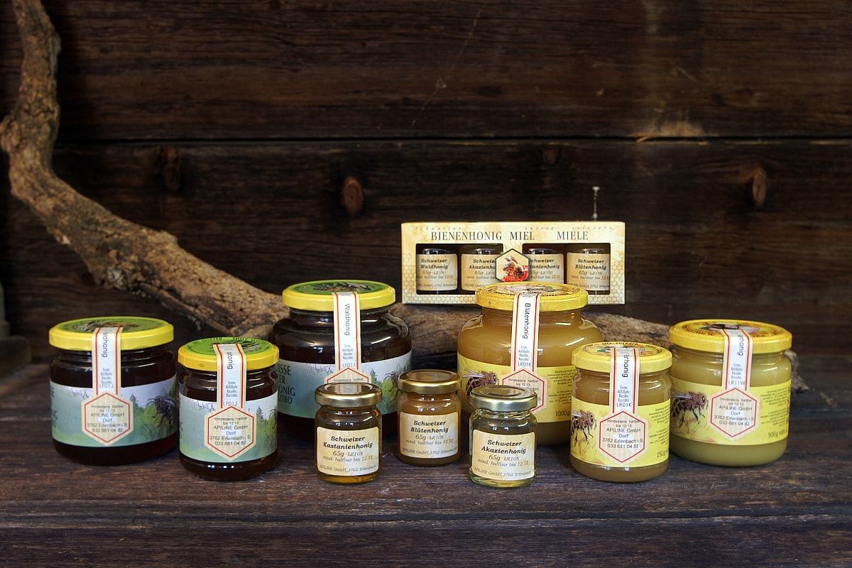 Produktaufnahmen für Webseite von Apiline GmbH in Erlenbach.