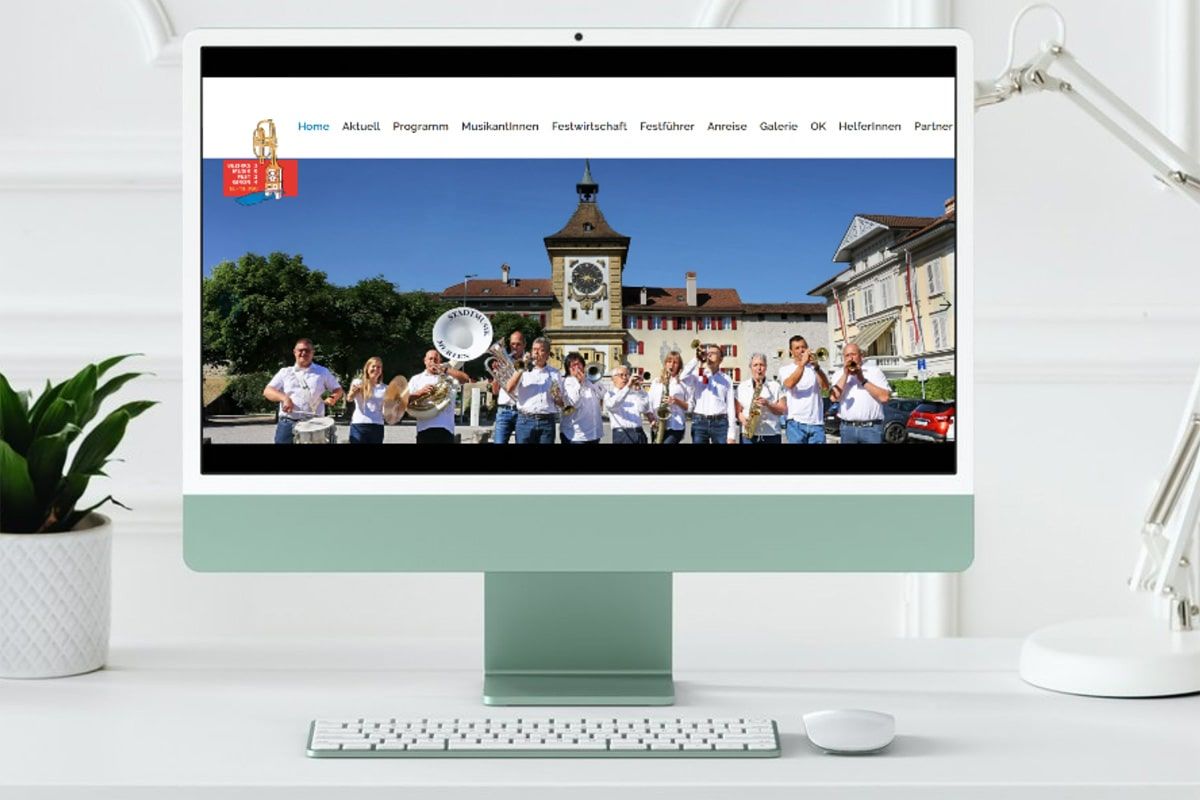 Referenz CMS Joomla! Webseite - Bezirksmusikfest Murten 2024 - bezirksmusikfest2024.ch