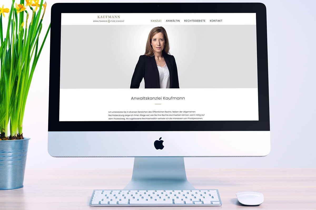 Referenz CMS Joomla! Webseite - Anwaltskanzlei Murten - ak-recht.ch