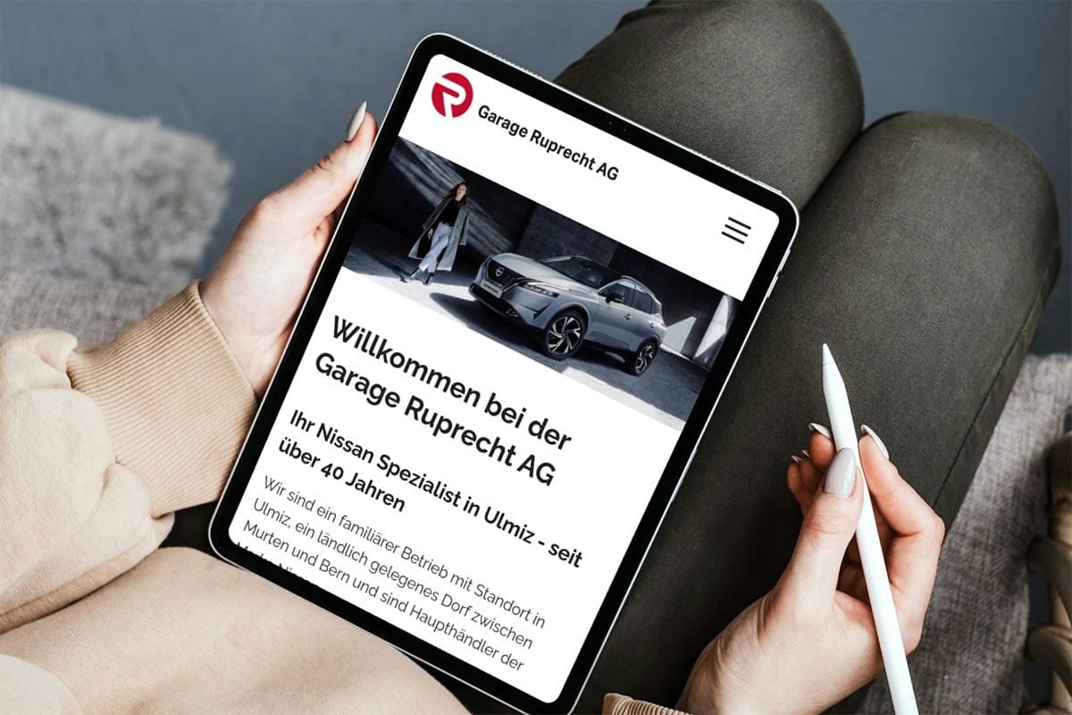 Referenz CMS Joomla! Webseite - Furrer IT Service AG - garageruprecht.ch